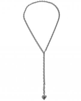 Кулон-сердце на длинной цепочке Vasle S